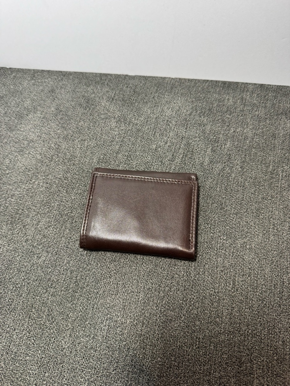 Swank Brown Leather Men's Bifold Wallet